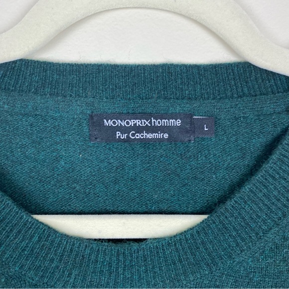 Monoprix homme cashmere sweater size L - Picture 3 of 3